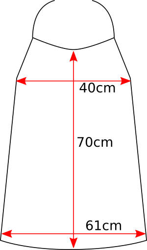 ロングキャミソールサイズ