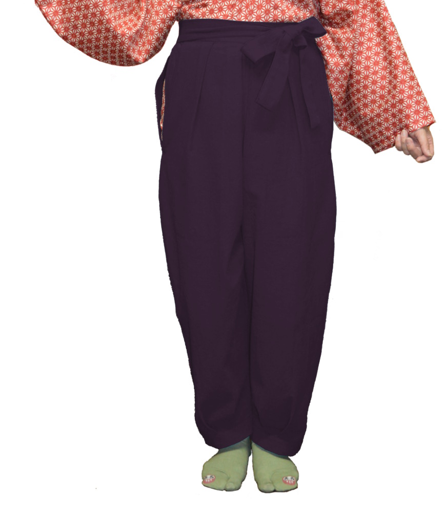 ムラ糸モーリーハンドワッシャー パープル