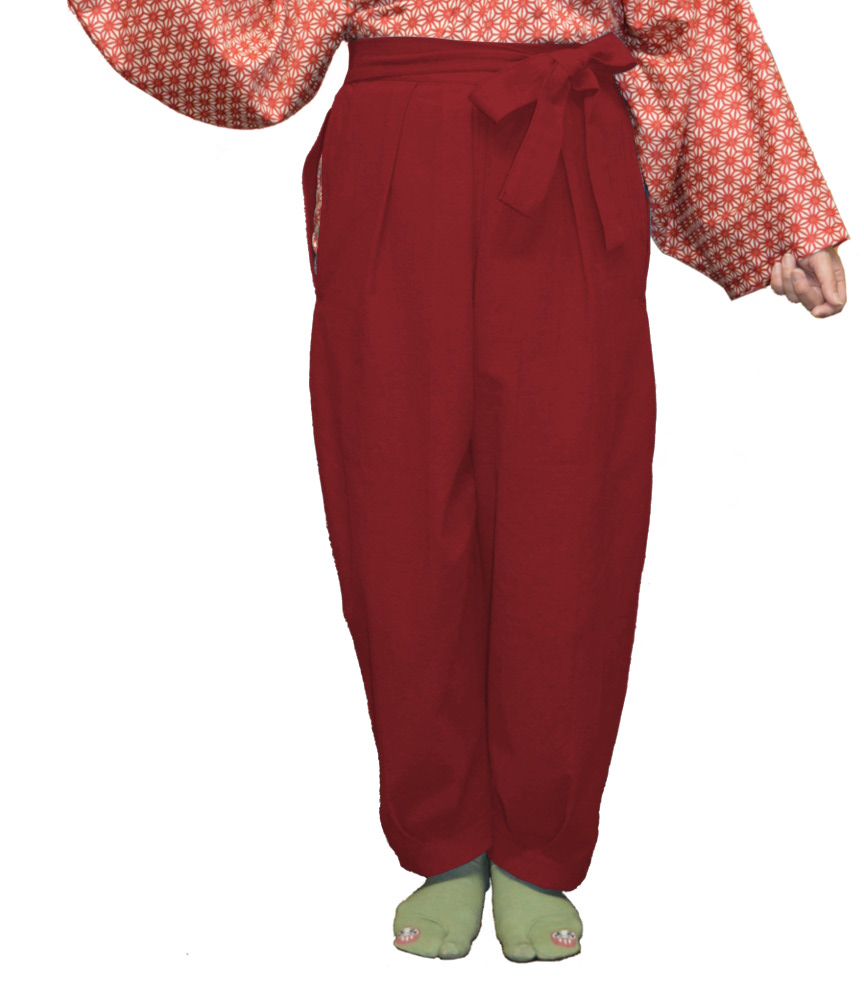 ムラ糸モーリーハンドワッシャー レッド