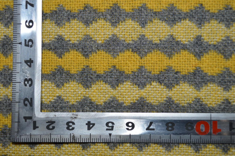 ママコート ドットボーダーイエロー サイズ