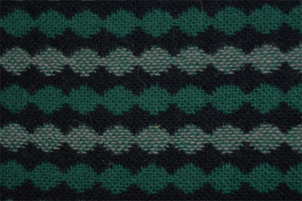 ママコート ドットボーダーグリーン