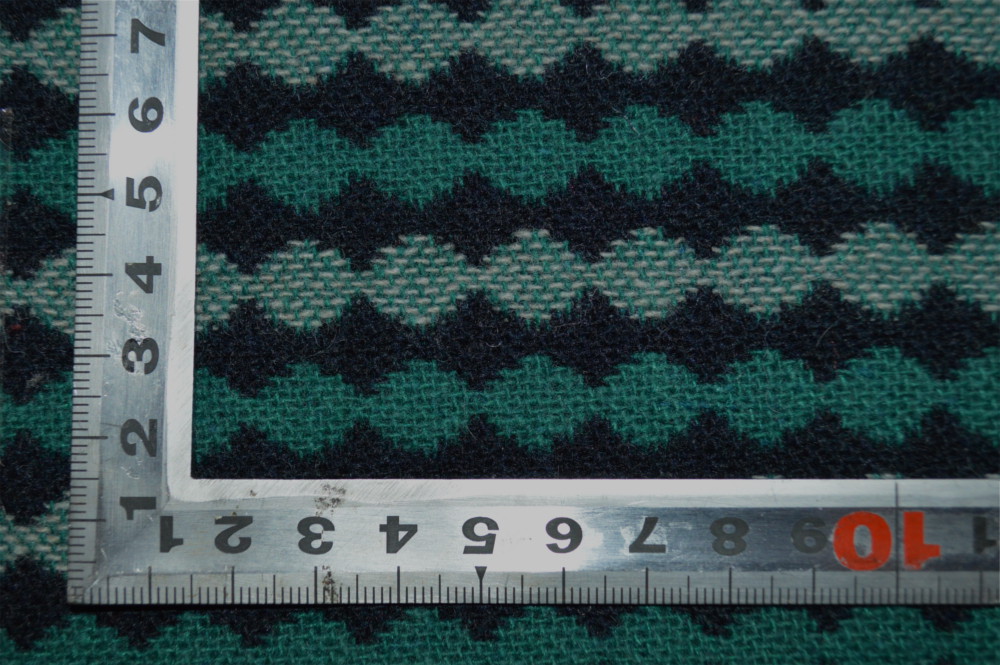 ママコート ドットボーダーグリーン サイズ