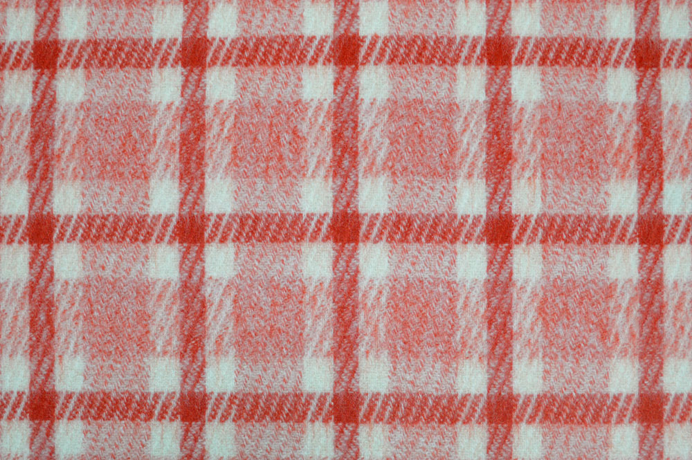 ねんねこ半纏 赤チェック