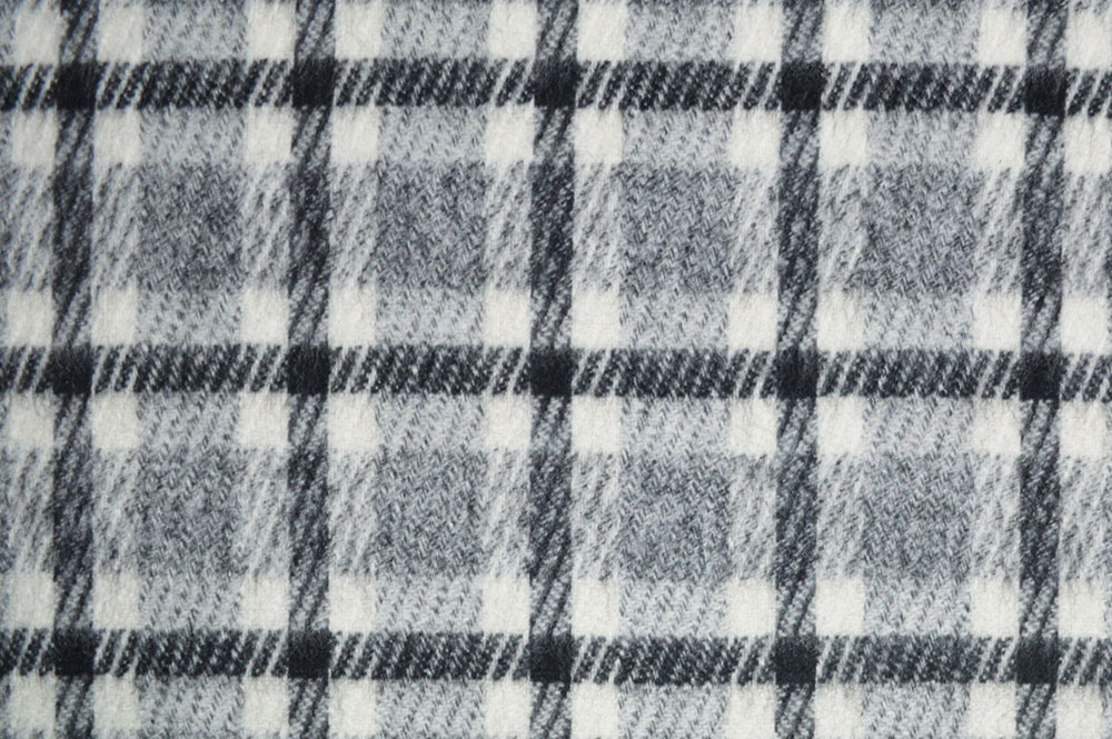 ねんねこ半纏 黒チェック